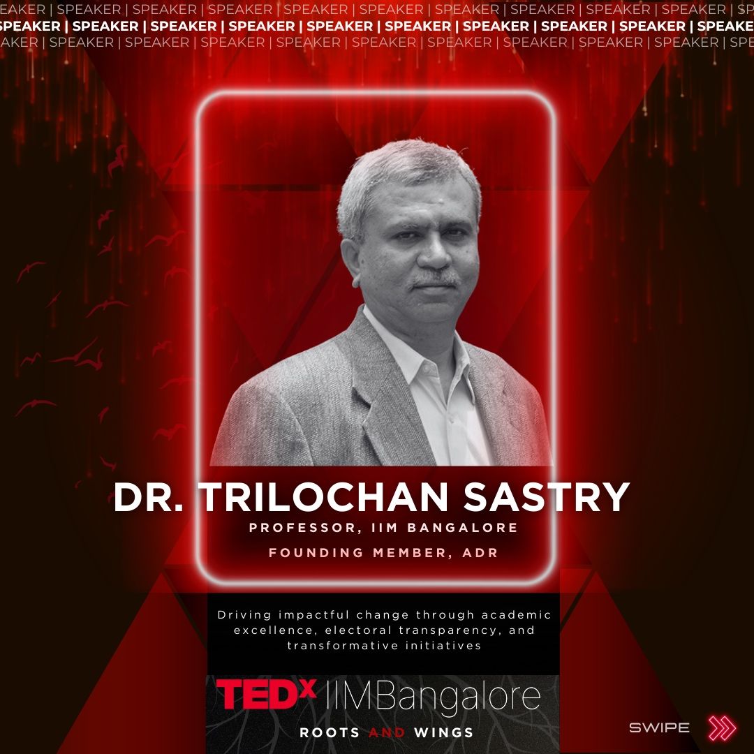 TEDx IIM Bangalore on "Innovating Together for a Better World"